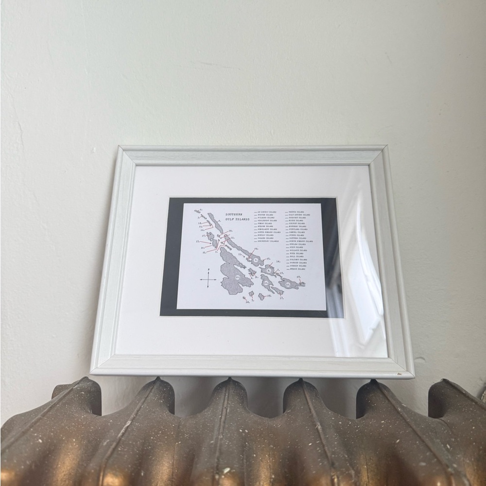 White IKEA Knoppäng Frame